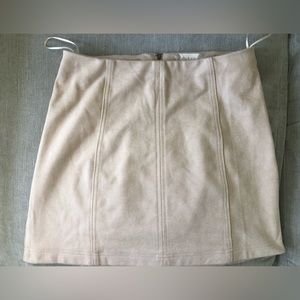 Altar’d State faux suede skirt (small)